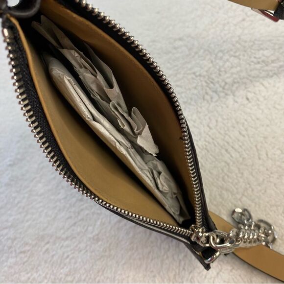 MICHAEL KORS SIGNATURE LOGO BELT BAG WITH CHAIN PULL NWT - Picture 6 of 10